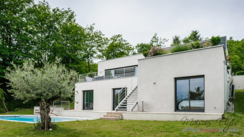 Construction d'une Maison moderne et contemporaine dans l’Ain