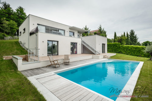 Construction d'une Maison moderne et contemporaine dans l’Ain