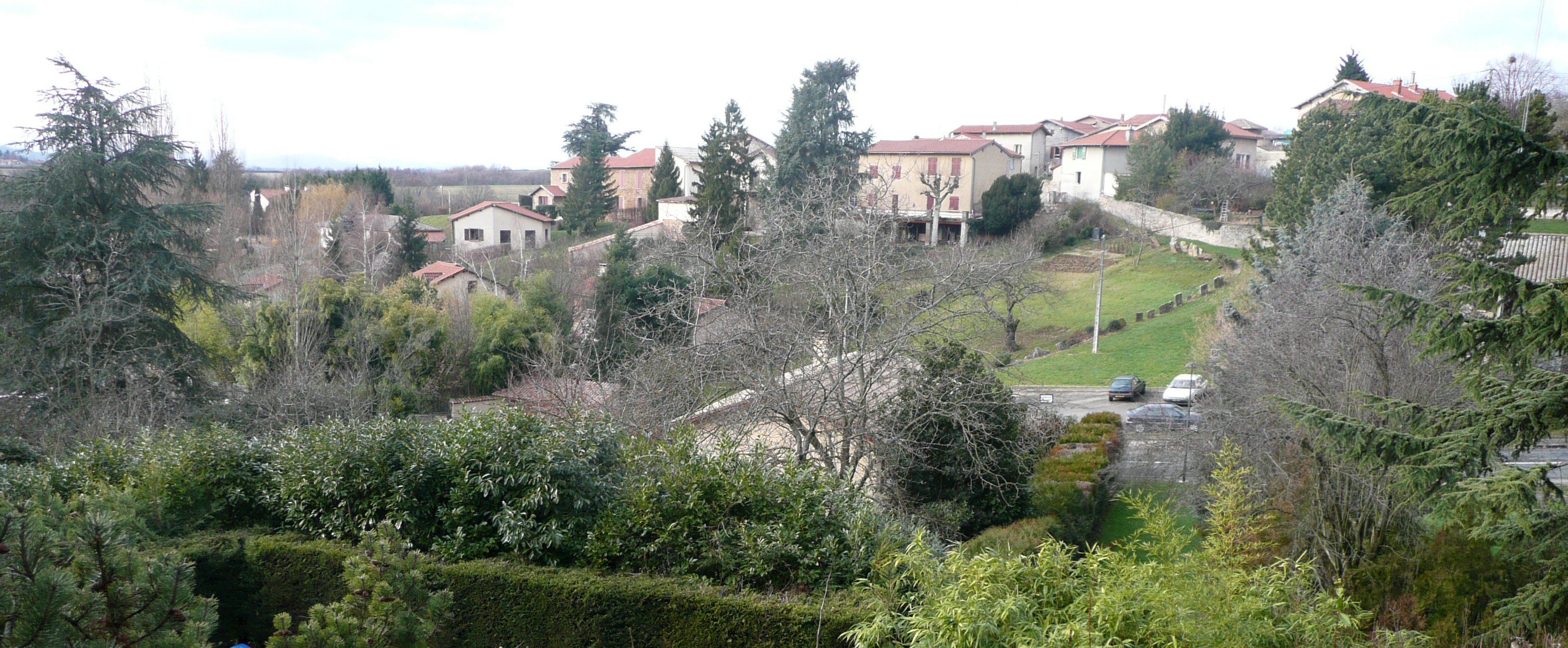 Vue de Dardilly, Plateau Ouest lyonnais